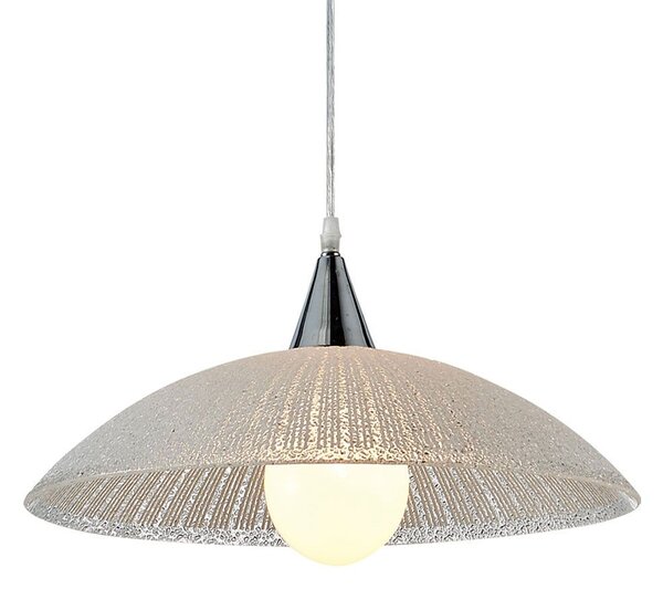 Φωτιστικό Οροφής 77-3652 SX400-1P Talin Glass Z4 Chrome Homelighting