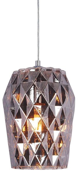 Φωτιστικό Οροφής 77-3721 SE4288S-01 Luca Smoke Glass Chrome Homelighting