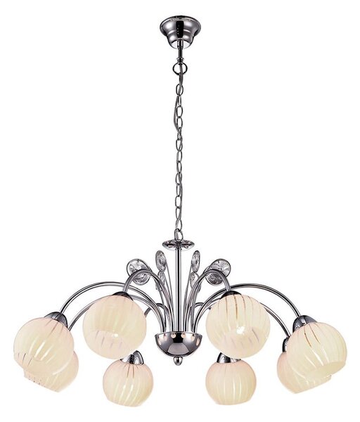 Φωτιστικό Οροφής 77-2225 H9524/8 Figo Chrome Homelighting