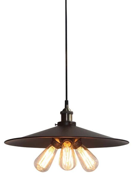 Φωτιστικό Οροφής 77-2156 KS1288P-46-3BK Dakar Black Mat Homelighting