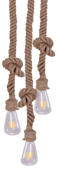 Φωτιστικό Οροφής 77-4344 SE147-27-3 Maya Rope Bronze Homelighting