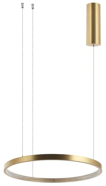 Φωτιστικό Οροφής Κύκλος 2006 Led 3000K 36W Φ60cm Brushed Gold Matt