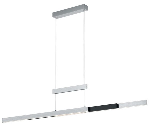 Φωτιστικό Οροφής - Ράγα Trajan 375310505 42W Led 95-150cm Silver Trio Lighting