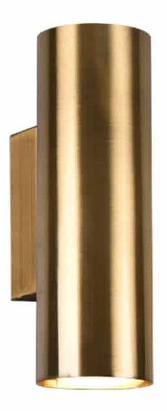 Φωτιστικό Τοίχου - Απλίκα Marley 212400204 2xGU10 35W 6x8x18cm Brass Mat Trio Lighting