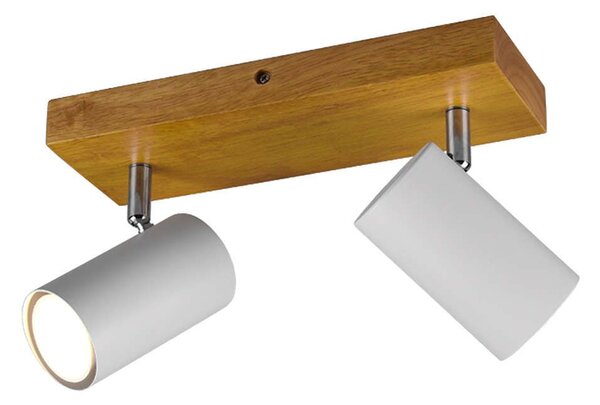 Φωτιστικό Οροφής - Σποτ Marley 812400231 2xGU10 35W 26x9x16cm White Mat Trio Lighting