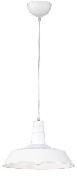 Φωτιστικό Οροφής Will R30421001 1xE27 60W Φ36cm 150cm White RL Lighting