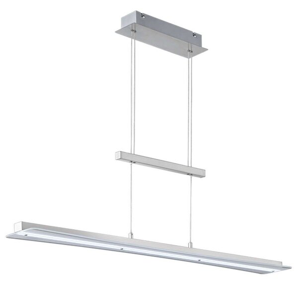 Φωτιστικό Οροφής - Ράγα Smash R32421107 1xLed 18W 100x150cm Nickel Mat RL Lighting