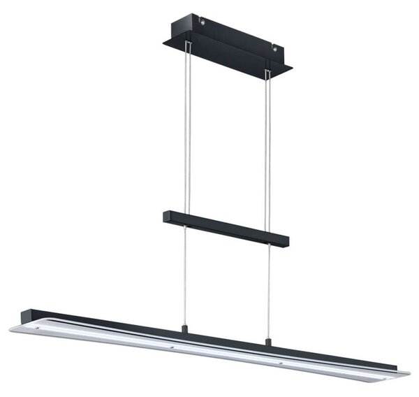 Φωτιστικό Οροφής - Ράγα Smash R32421132 1xLed 18W 100x150cm Black Mat RL Lighting