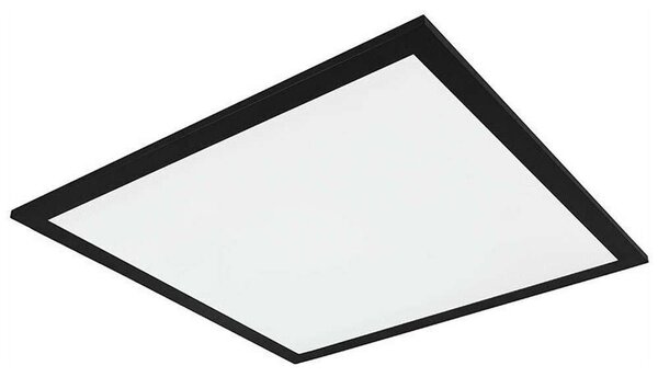 Φωτιστικό Οροφής - Πλαφονιέρα Alpha R62324532 18W Led 45x45x5cm Black Mat RL Lighting