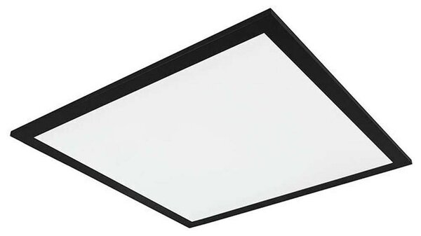 Φωτιστικό Οροφής - Πλαφονιέρα Gamma R62864532 18W Led 45x45x5cm Black Mat RL Lighting