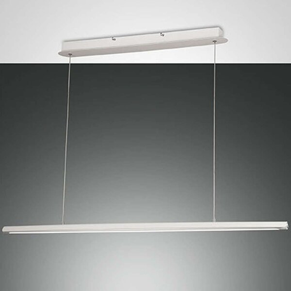 Φωτιστικό Οροφής - Ράγα Mason 3696-45-102 42W Led 111x200cm White Fabas Luce