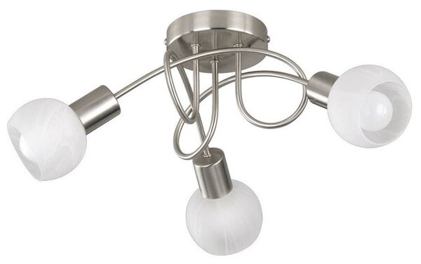 Φωτιστικό Οροφής - Σποτ Antibes R60173007 3xE14 28W Φ47cm 20cm Nickel Mat RL Lighting