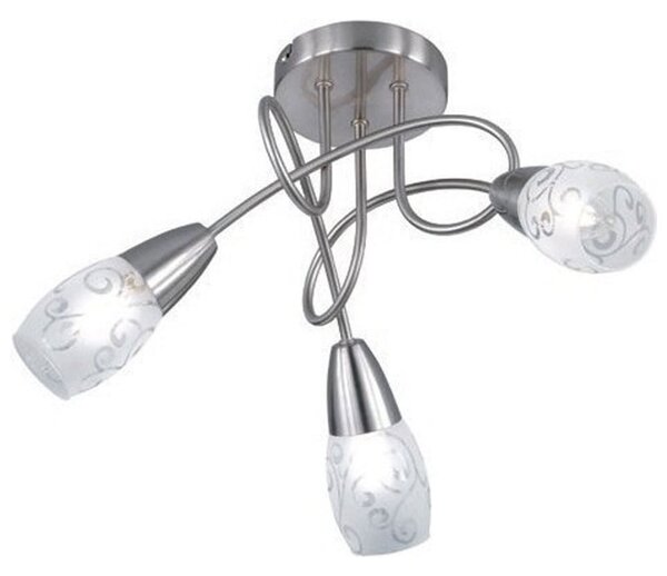 Φωτιστικό Οροφής - Σποτ Colmar R60023007 3xE14 28W Φ47cm 25cm Nickel Mat RL Lighting