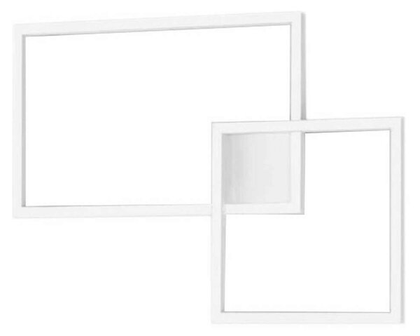 Φωτιστικό Οροφής - Πλαφονιέρα 6595 B CT 45W Led 54,5x75x6cm White Perenz