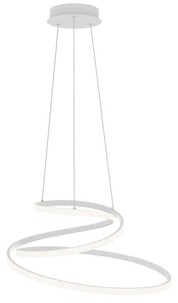 Φωτιστικό Οροφής Coaster LED-COASTER-S-BCO 60W Led Φ60cm 150cm White Luce Ambiente Design