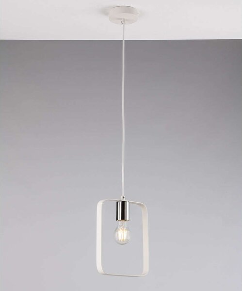 Φωτιστικό Οροφής Smith I-SMITH-S1-BCO 1xE27 19,5x150cm White Luce Ambiente Design