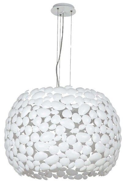 Φωτιστικό Οροφής Dioniso I-DIONISO-S65-BCO 5xE27 Φ65cm 147cm White Luce Ambiente Design