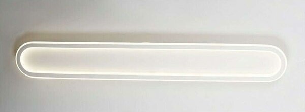 Φωτιστικό Οροφής - Πλαφονιέρα Solo BR20LEDC100WHD 52W Led 100x14x6cm White Aca