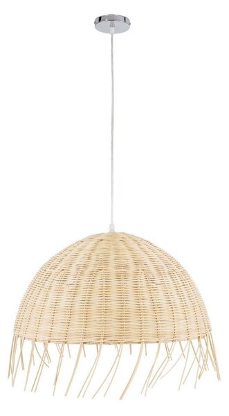 Φωτιστικό Οροφής Jakarta 00712 1xΕ27 Φ50x36cm Beige GloboStar