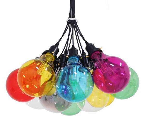 Φωτιστικό Οροφής Party 01509 10xΕ27 Φ59x30cm Multi GloboStar