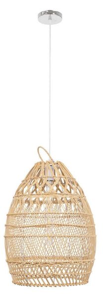 Φωτιστικό Οροφής Tahiti 00710 1xΕ27 Φ38x50cm Beige GloboStar