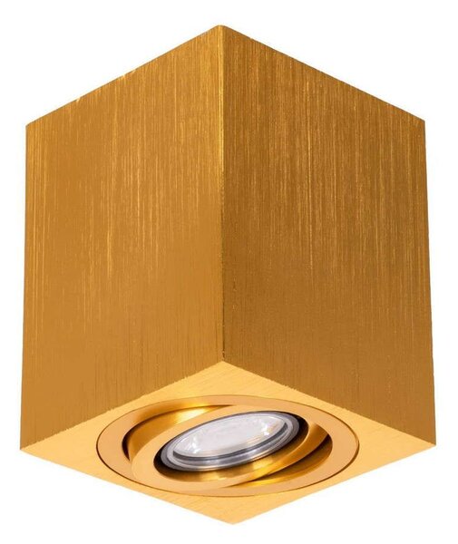 Φωτιστικό Οροφής - Σποτ Akira 60624 GU10 8x8x10cm Gold GloboStar