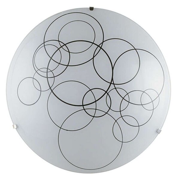 Φωτιστικό Οροφής - Πλαφονιέρα Karma I-KARMA-PL30 2xE27 Φ30cm White Luce Ambiente Design