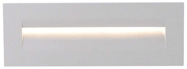 Φωτιστικό Τοίχου VK/02108/W/W 25x8,7cm Led 280Lm 9W 3000K IP65 White VKLed