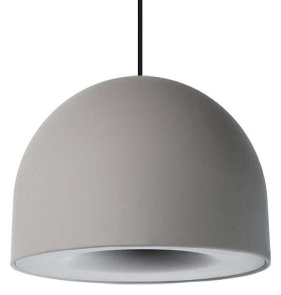 Φωτιστικό Οροφής VK/04392/PE/G Φ40x30cm 1xΕ27 40W Grey VKLed