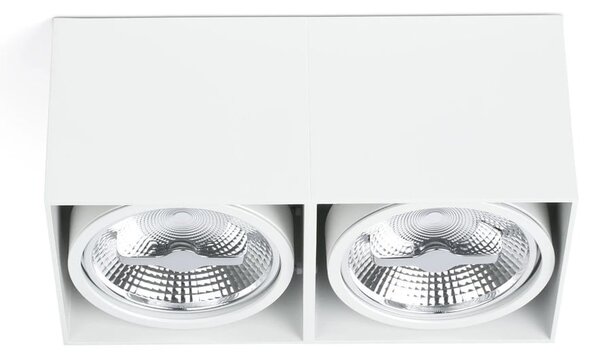 Φωτιστικό Οροφής - Spot Tecto 2xG53 AR111 max 15W White Faro Barcelona