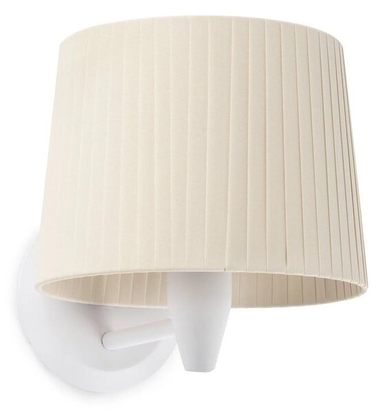 Φωτιστικό Τοίχου - Απλίκα Samba 64306-35 E27 max 15W White - Beige Faro Barcelona