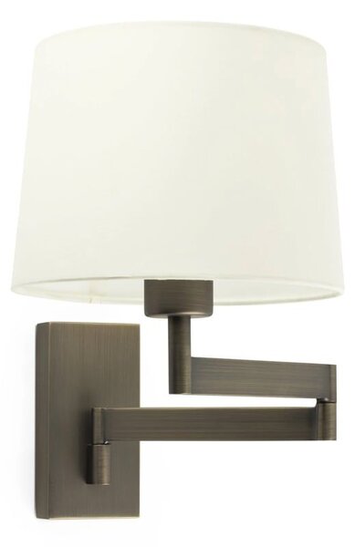 Φωτιστικό Τοίχου - Απλίκα Artis Articulated 68494-02 E27 max 15W Bronze - Beige Faro Barcelona