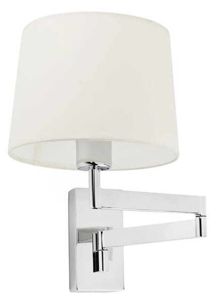 Φωτιστικό Τοίχου - Απλίκα Artis Articulated 68495-02 E27 max 15W Chrome - Beige Faro Barcelona