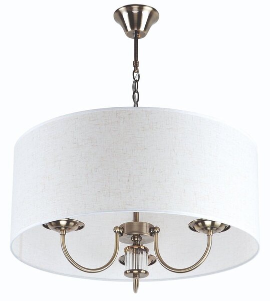 Φωτιστικό Οροφής Paril 77-8193 3xE14 60W Brass-Beige Homelighting