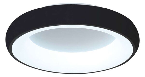 Φωτιστικό Οροφής 42020-Α-Black 60x8cm Dim Led 8200Lm 110W 3000K/4000K/6000K Black-White Inlight