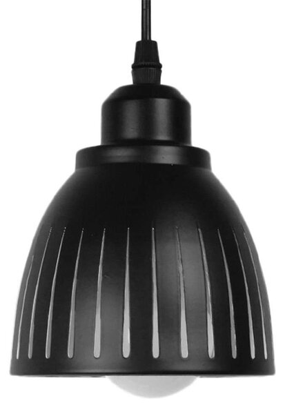 Φωτιστικό Οροφής Cherith 01478 Φ13x14cm 1xE27 Black-White GloboStar