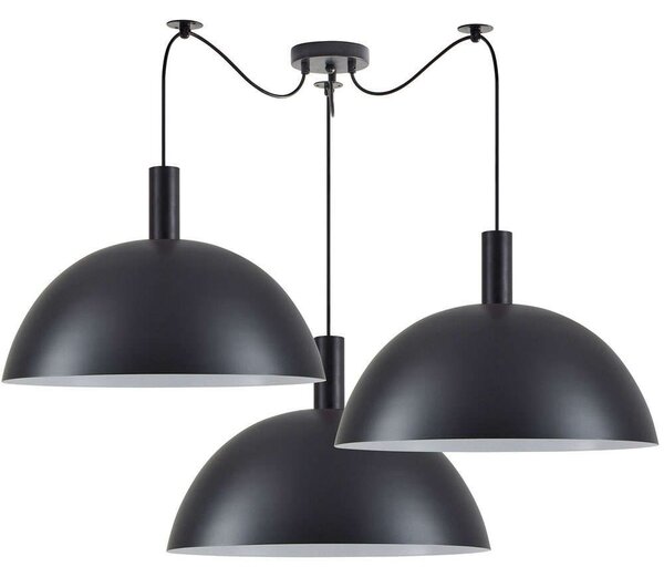 Φωτιστικό Οροφής Adept Tube 77-8503 120x120x300cm 3xE27 60W Black Homelighting