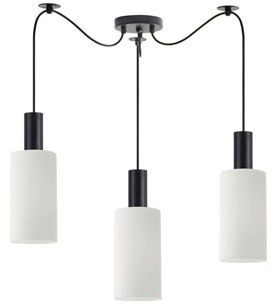 Φωτιστικό Οροφής Adept Tube 77-8563 50x50x300cm 3xE27 60W Black-White Homelighting