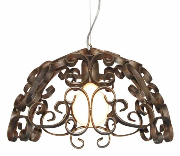 Φωτιστικό Οροφής Bale HL-3586-1PL 77-4040 45x45x100cm 1xE27 60W Rust Homelighting