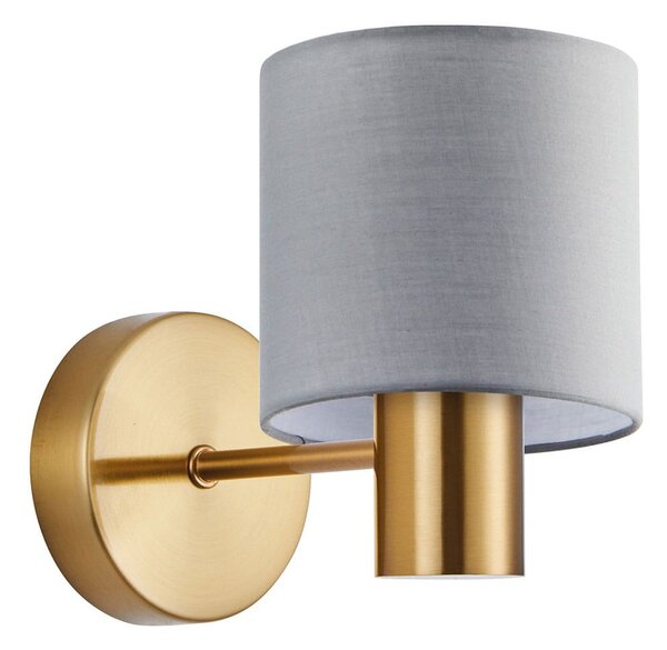 Φωτιστικό Τοίχου - Απλίκα Adept 77-8305 14x23x17cm 1xE27 60W Gold-Grey Homelighting