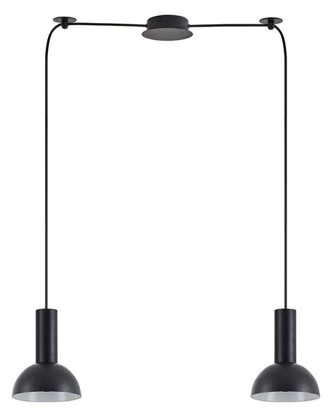 Φωτιστικό Οροφής Adept Tube 77-8557 50x15x300cm 2xE27 60W Black Homelighting