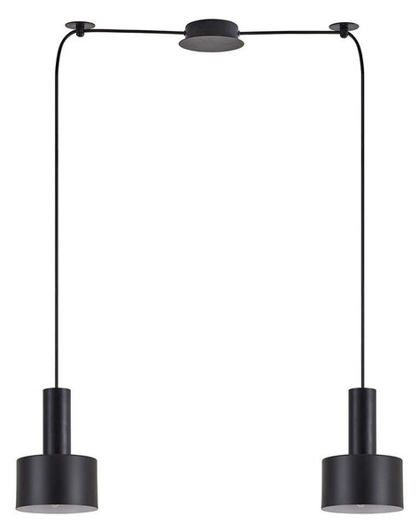 Φωτιστικό Οροφής Adept Tube 77-8543 50x14x300cm 2xE27 60W Black Homelighting