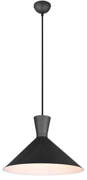 Φωτιστικό Οροφής Enzo R30781932 Φ35x150cm 1xE27 28W Black RL Lighting