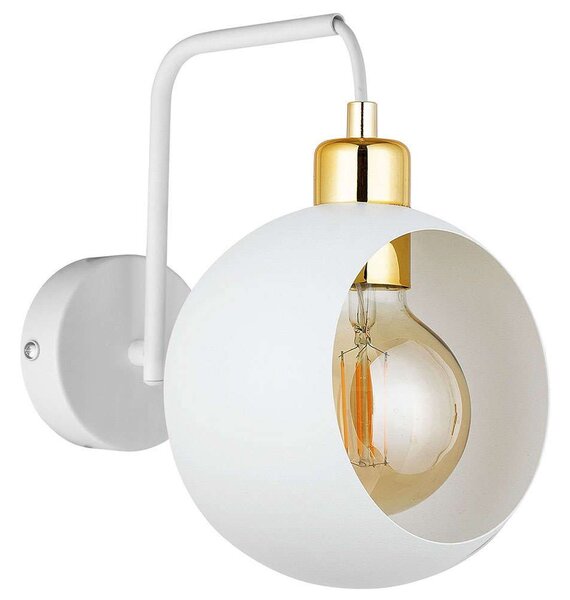 Φωτιστικό Τοίχου - Απλίκα Cyklop 2740 1xΕ27 15W 24x26cm White TK Lighting