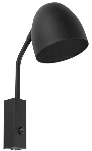 Φωτιστικό Τοίχου - Απλίκα Soho Black 4167 1xΕ27 15W 27x34cm Black TK Lighting