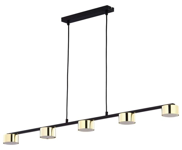 Φωτιστικό Οροφής - Ράγα Dallas 6092 5xGX53 10W 108x130cm Gold TK Lighting