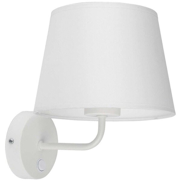 Φωτιστικό Τοίχου - Απλίκα Maja 1882 23x25cm 1xΕ27 15W White TK Lighting