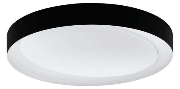 Φωτιστικό Οροφής-Πλαφονιέρα Laurito 99783 49x7cm Led 24W Black Eglo