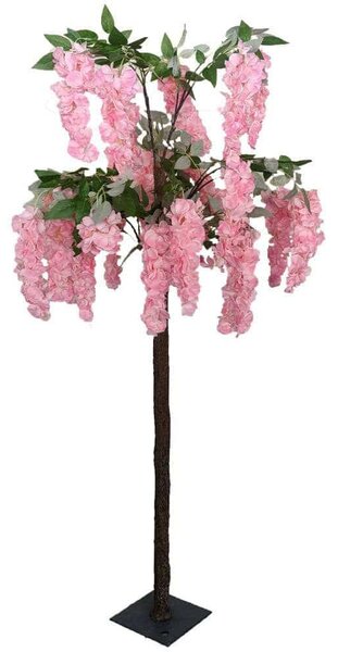 Τεχνητό Δέντρο Γλυσίνια 7380-6 160cm Pink Supergreens