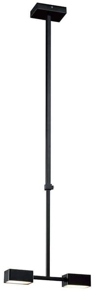 Φωτιστικό Οροφής Nosto 4276500 30,5x75,5/132,5cm Led 792lm 12,6W Black Viokef